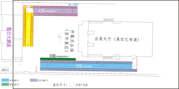 藥交會布局圖變